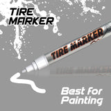 1x Tire Pens Paint Marker Car Motorcycle Tread Waterproof - StickerBao Wheel Sticker Store