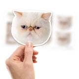 Pet Portrait Stickers | Custom Cat Sticker, Custom contour cut stickers, personalize stickers, Turn Photo Into Sticker, Custom Photo Sticker