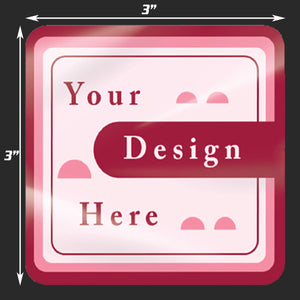Square Stickers - Glossy / Matte