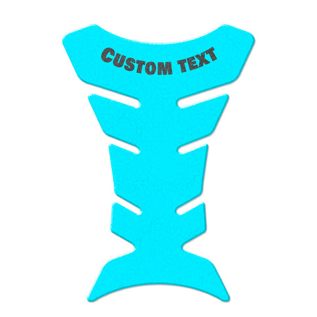 Custom Tank Protectors Fish Bone Shield Motorcycle Tank Pad Anti Slip Shield Gas - StickerBao Wheel Sticker Store