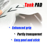 Motorcycle Tank Pad Anti Slip Shield Gas Tank Pad Protector Pattern Fish Bone - StickerBao Wheel Sticker Store