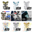 Motorcycle Tank Pad Anti Slip Shield Gas Tank Pad Protector Pattern Shield - StickerBao Wheel Sticker Store