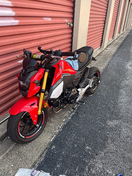 For Honda GROM Logo MSX125 RAZ 12 inch  Rim Wheel Stickers RR04W Rim Edge Tapes - StickerBao Wheel Sticker Store