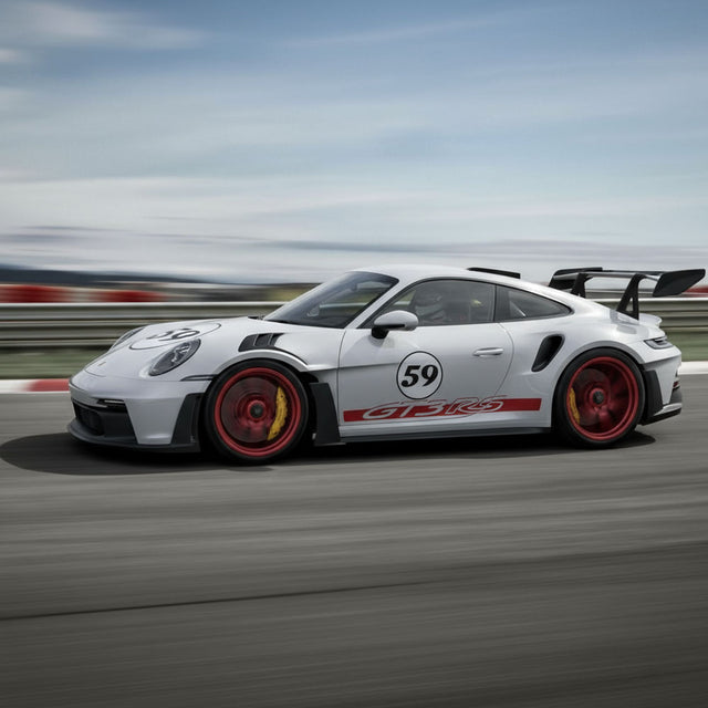 Calcomanía de vinilo con números de carreras de autocross personalizados, 2 piezas, círculo, palabras negras, fondo blanco, diámetro de 8 pulgadas, 10 pulgadas, 12 pulgadas, 15 pulgadas y 18 pulgadas