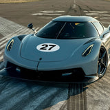 Custom Racing Number Stickers - Race Oval Number - STICKERBAO Track Day Gear (2 of set) - 006E