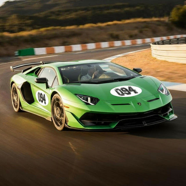 Custom Racing Number Stickers - Race Oval Number - 2 Piece Set for Motorsport - 006G