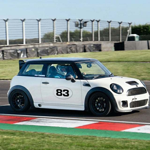 Custom Racing Number Stickers - Race Oval Number - Vinyl Track Day Stickers (2 Sets) - 006H