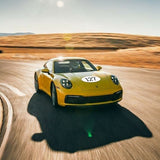 Custom Racing Number Stickers - Race Oval Number -Bold Thin Track Day Style (Set of 2) - 006L