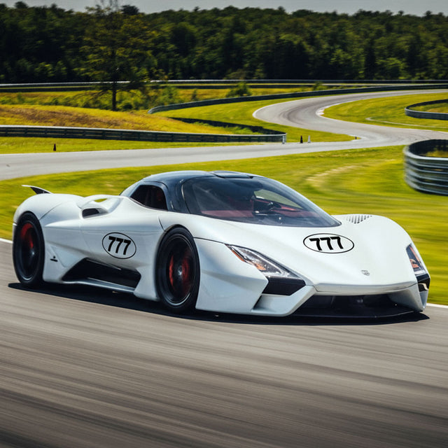 Custom Racing Number Stickers - Race Oval Number - Racing Numbers Set of 2 - 006F