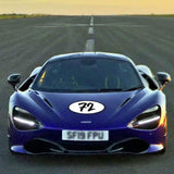 Custom Racing Number Stickers - Race Oval Number -Personalized Decal Kit (Set of 2) - 006M