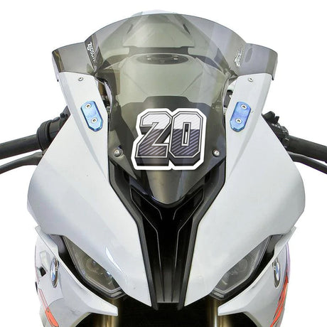 Customize your ride with our cool racing number stickers.