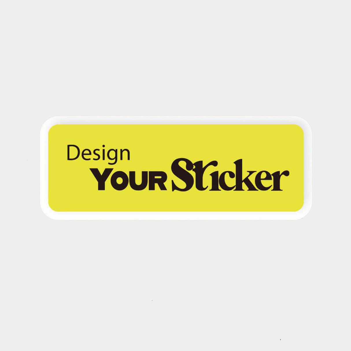 Rectangle Stickers - Glossy / Matte