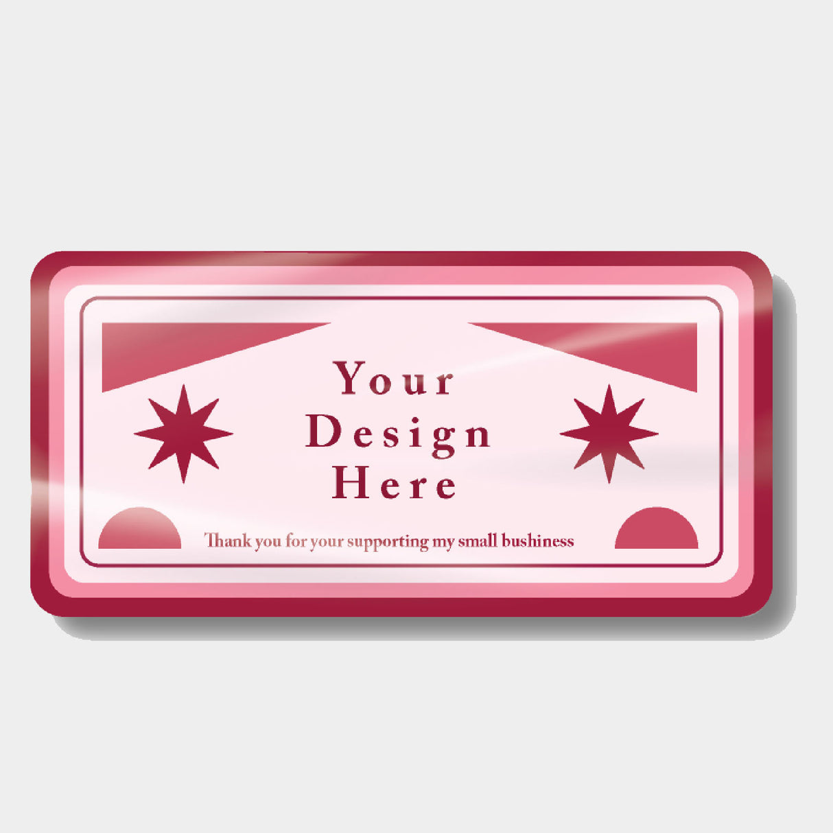 Rectangle Stickers - Glossy / Matte