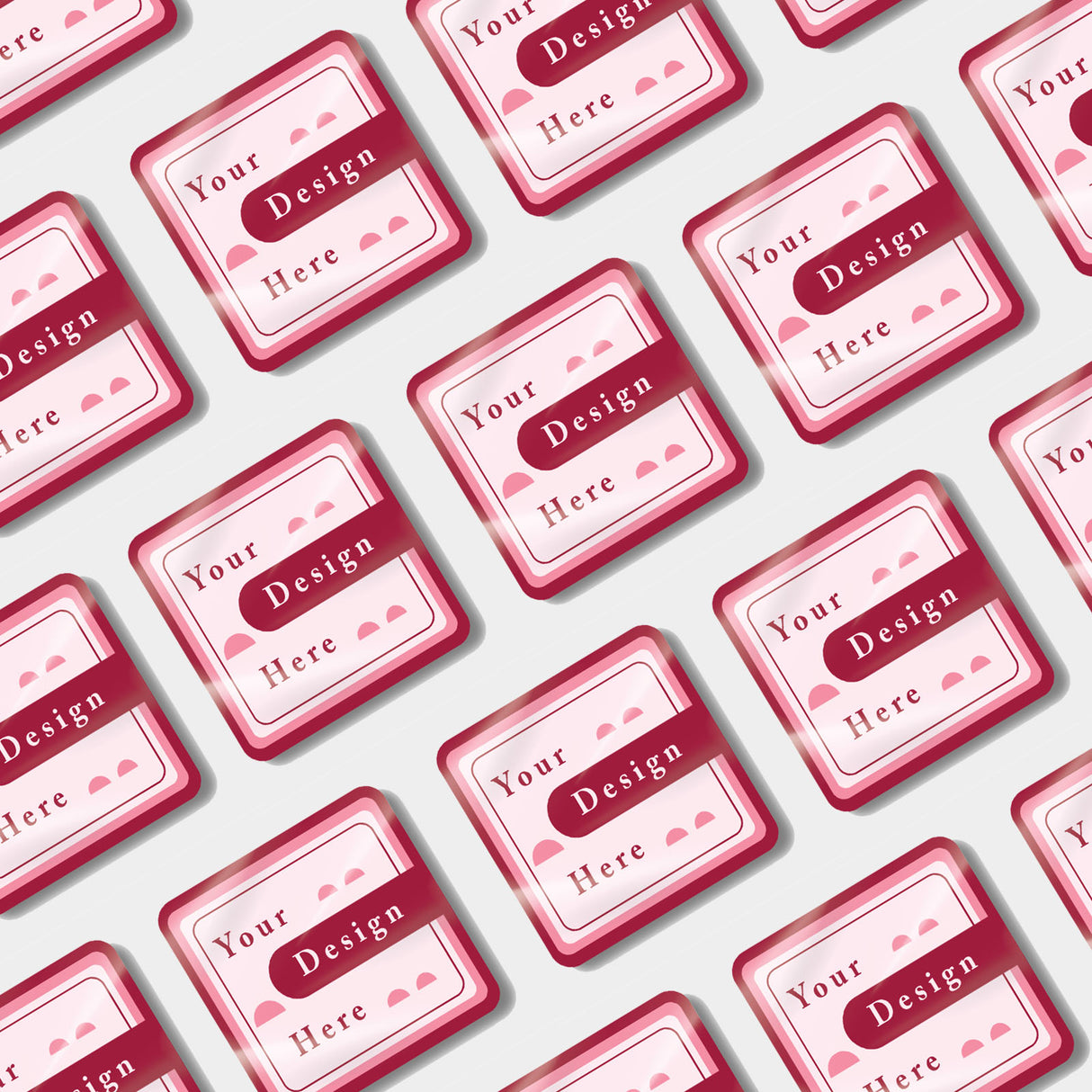 Square Stickers - Glossy / Matte