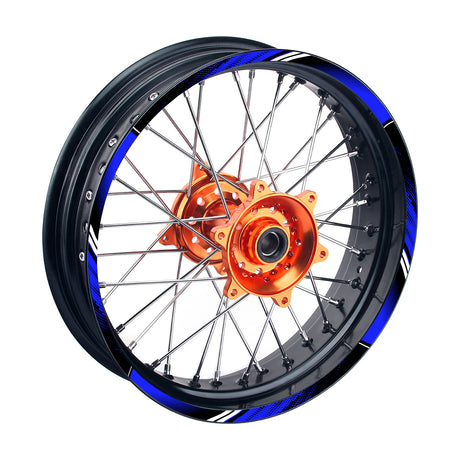 21 inch 18 inch Rim Wheel Stickers D01B DOTTON MX Dirt Bike Rim Edge Stripes For Honda - StickerBao Wheel Sticker Store