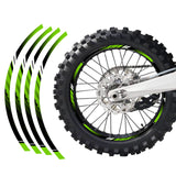 21 inch 18 inch Rim Wheel Stickers D01B DOTTON MX Dirt Bike Rim Edge Stripes For Yamaha - StickerBao Wheel Sticker Store