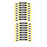 For Razor RSF650 SX500 14 inch Custom Rim Wheel Stickers SS08W Stripe Rim Edge Tapes - StickerBao Wheel Sticker Store