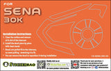 For SENA 30K Communication System Use Protection Decal Stickers - StickerBao Wheel Sticker Store