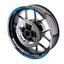 For Ducati 899 Panigale Logo MOTO 17 inch Rim Wheel Stickers GP01 Racing Check.