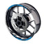 For Honda CBR1000RR CBR650R Logo MOTO 17 inch Rim Wheel Stickers GP01 Racing Check.