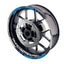 For Ducati Hypermotard 950 Logo MOTO 17 inch Rim Wheel Stickers GP01 Racing Check.