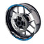 For Kawasaki Ninja 1000 650 400 Logo MOTO 17 inch Rim Wheel Stickers GP01 Racing Check.
