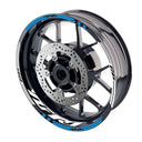 For Yamaha YZF R1 19-20 Logo MOTO 17 inch Rim Wheel Stickers GP01 Racing Check.