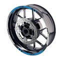 For Kawasaki Z750 Z800 Logo MOTO 17 inch Rim Wheel Stickers GP01 Racing Check.