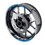 For Kawasaki Z900 Logo MOTO 17 inch Rim Wheel Stickers GP01 Racing Check.