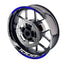 For Kawasaki Z1000 Logo MOTO 17 inch Rim Wheel Stickers GP01 Racing Check.