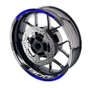 For Kawasaki Z900 Logo MOTO 17 inch Rim Wheel Stickers GP01 Racing Check.