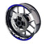For Kawasaki ZX6RR Ninja ZX600 Logo MOTO 17 inch Rim Wheel Stickers GP01 Racing Check.