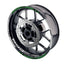 For Ducati 899 Panigale Logo MOTO 17 inch Rim Wheel Stickers GP01 Racing Check.