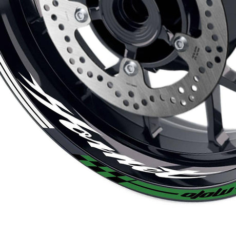 For Honda CB919 Hornet CB600F Logo MOTO 17 inch Rim Wheel Stickers GP01 Racing Check.