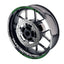 For Ducati Hypermotard 950 Logo MOTO 17 inch Rim Wheel Stickers GP01 Racing Check.