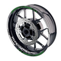For Ducati Hypermotard 950 Logo MOTO 17 inch Rim Wheel Stickers GP01 Racing Check.