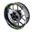 For Honda CB919 Hornet CB600F Logo MOTO 17 inch Rim Wheel Stickers GP01 Racing Check.