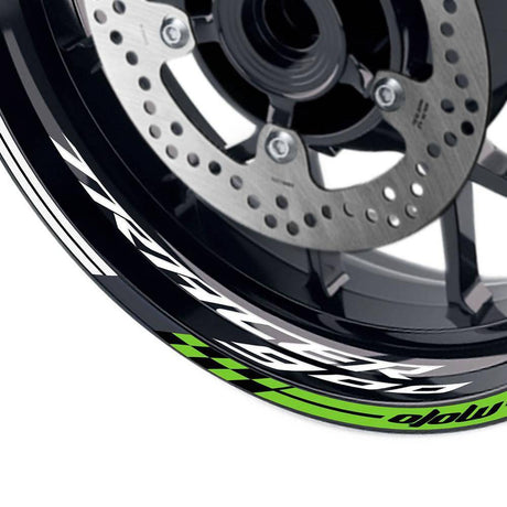 For Yamaha Tracer 900 Logo MOTO 17 inch Rim Wheel Stickers GP01 Racing Check.