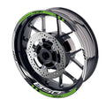 For Kawasaki Z650 Logo MOTO 17 inch Rim Wheel Stickers GP01 Racing Check.