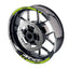 For Kawasaki Z400 Logo MOTO 17 inch Rim Wheel Stickers GP01 Racing Check.