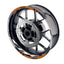 For Honda CBR1000RR CBR650R Logo MOTO 17 inch Rim Wheel Stickers GP01 Racing Check.