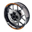 For Kawasaki ER-6F Logo MOTO 17 inch Rim Wheel Stickers GP01 Racing Check.