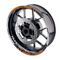 For Ducati Hypermotard 950 Logo MOTO 17 inch Rim Wheel Stickers GP01 Racing Check.