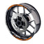 For Kawasaki Ninja 1000 650 400 Logo MOTO 17 inch Rim Wheel Stickers GP01 Racing Check.