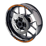For Aprilia RSV1000 R Mille Logo MOTO 17 inch Rim Wheel Stickers GP01 Racing Check.