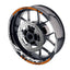 For Kawasaki ZX10R Ninja Logo MOTO 17 inch Rim Wheel Stickers GP01 Racing Check.