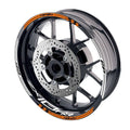 For Kawasaki ZX10RR Ninja Logo MOTO 17 inch Rim Wheel Stickers GP01 Racing Check.