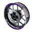 For Honda CB500R Logo MOTO 17 inch Rim Wheel Stickers GP01 Racing Check.