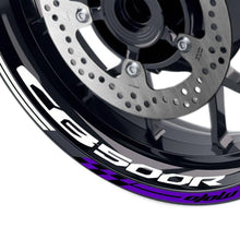 Load image into Gallery viewer, For Honda CB500R Logo MOTO 17&#39;&#39; Rim Wheel Stickers GP01 Racing Check.
