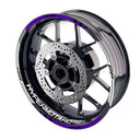 For Ducati Hypermotard 950 Logo MOTO 17 inch Rim Wheel Stickers GP01 Racing Check.